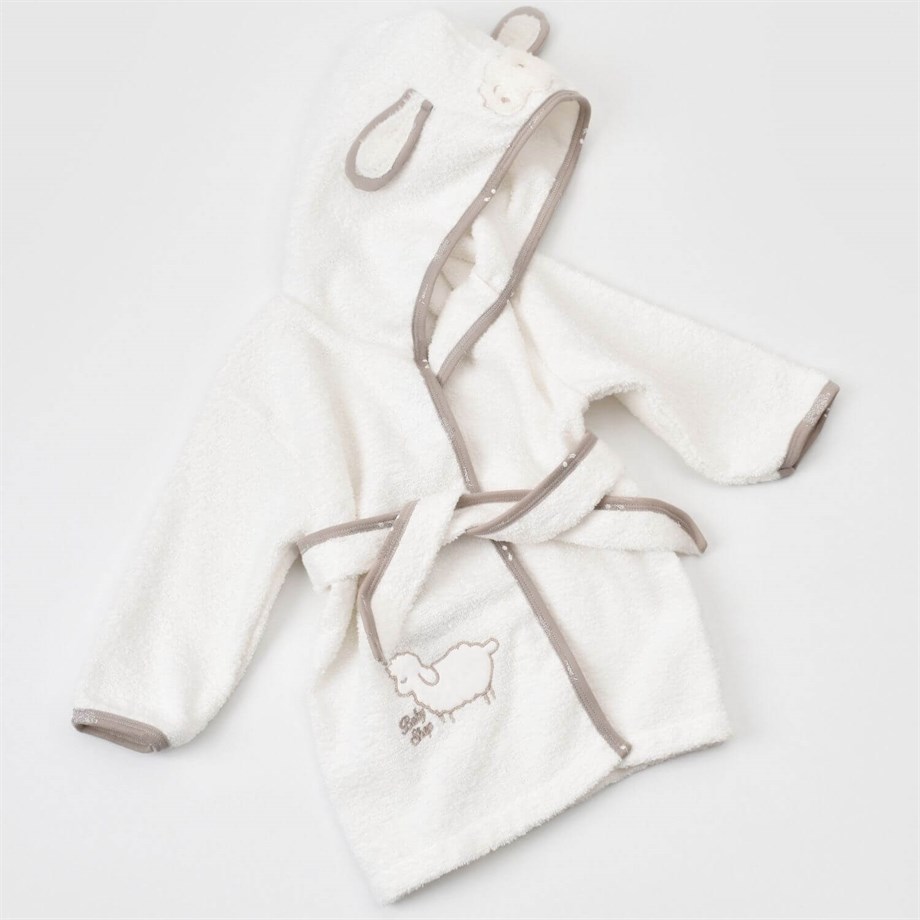 Bibaby Curly Sheep Bornoz Seti