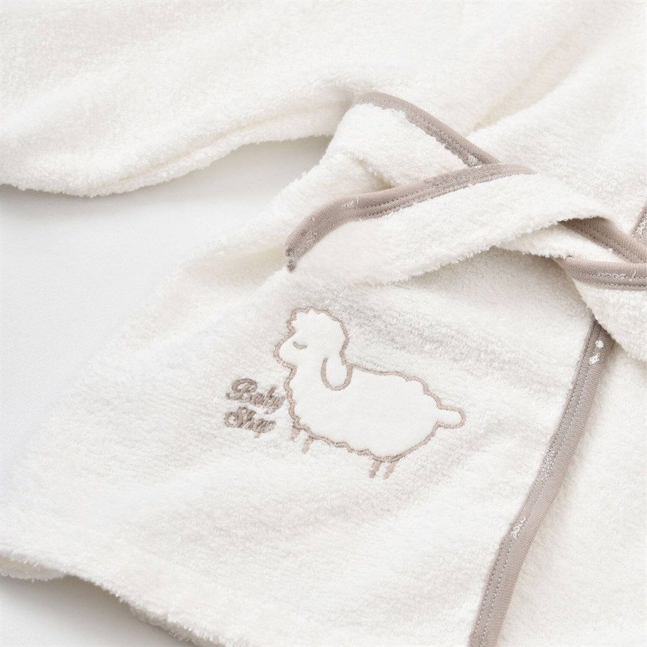 Bibaby Curly Sheep Bornoz Seti