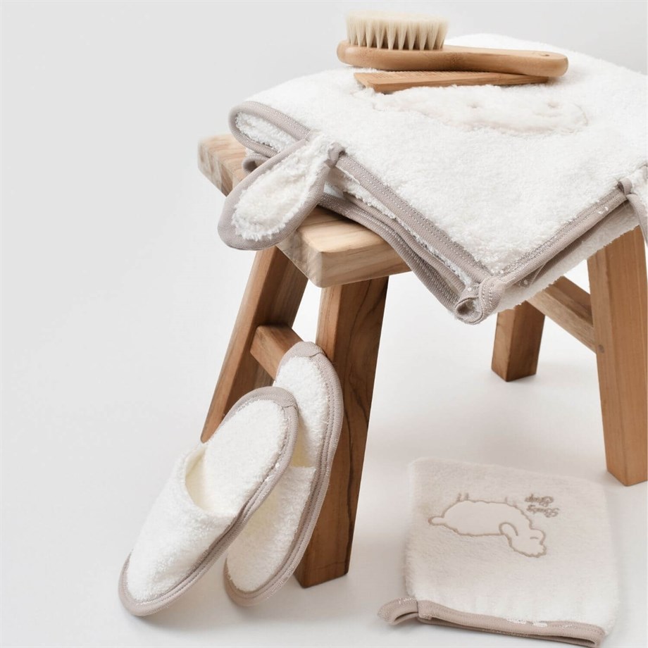 Bibaby Curly Sheep Bornoz Seti
