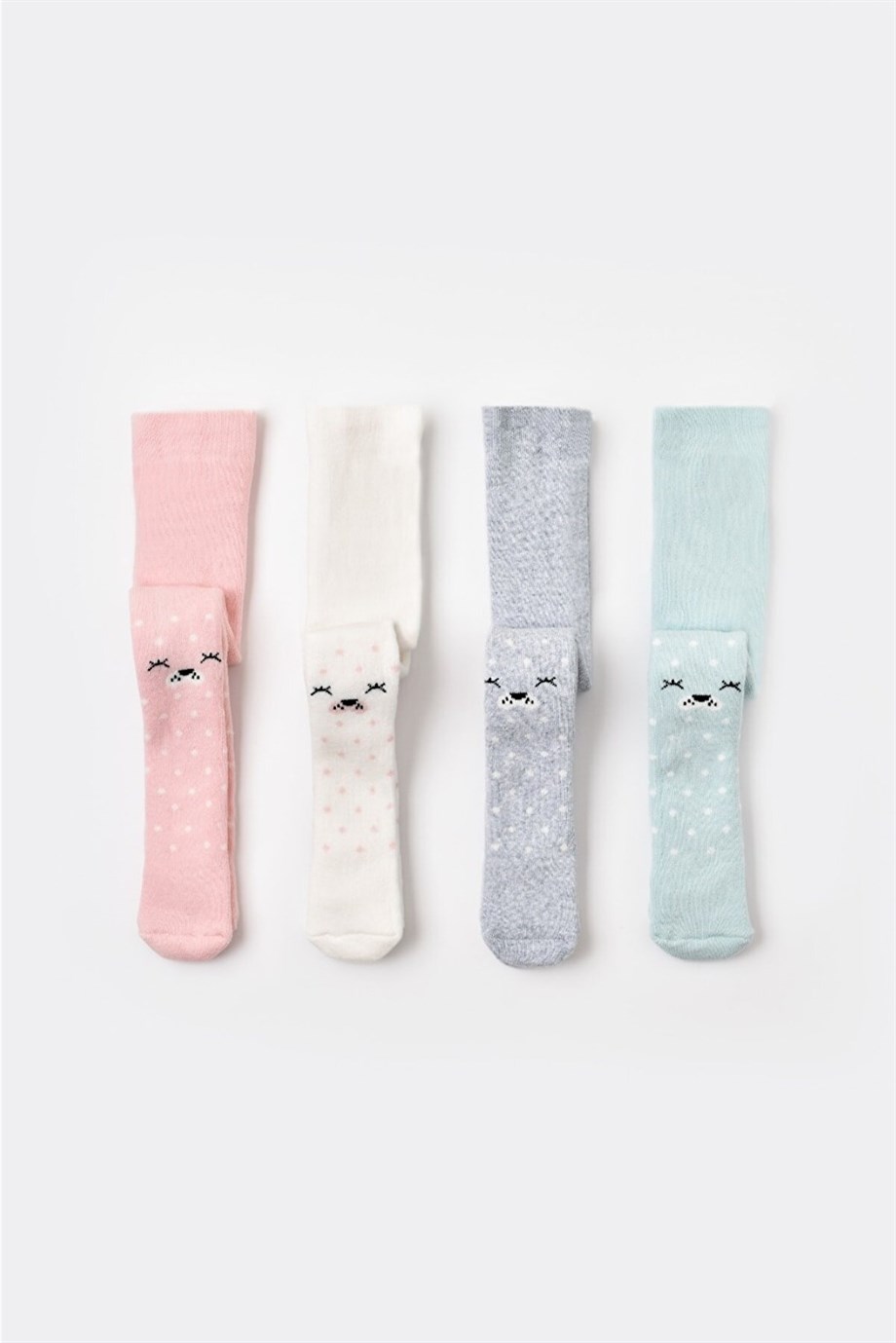 Bibaby Cute Face Havlu Külotlu Çorap
