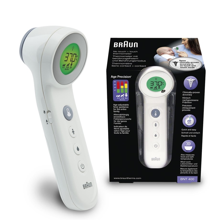Braun BNT400 Temassız Alından Ateş Ölçer