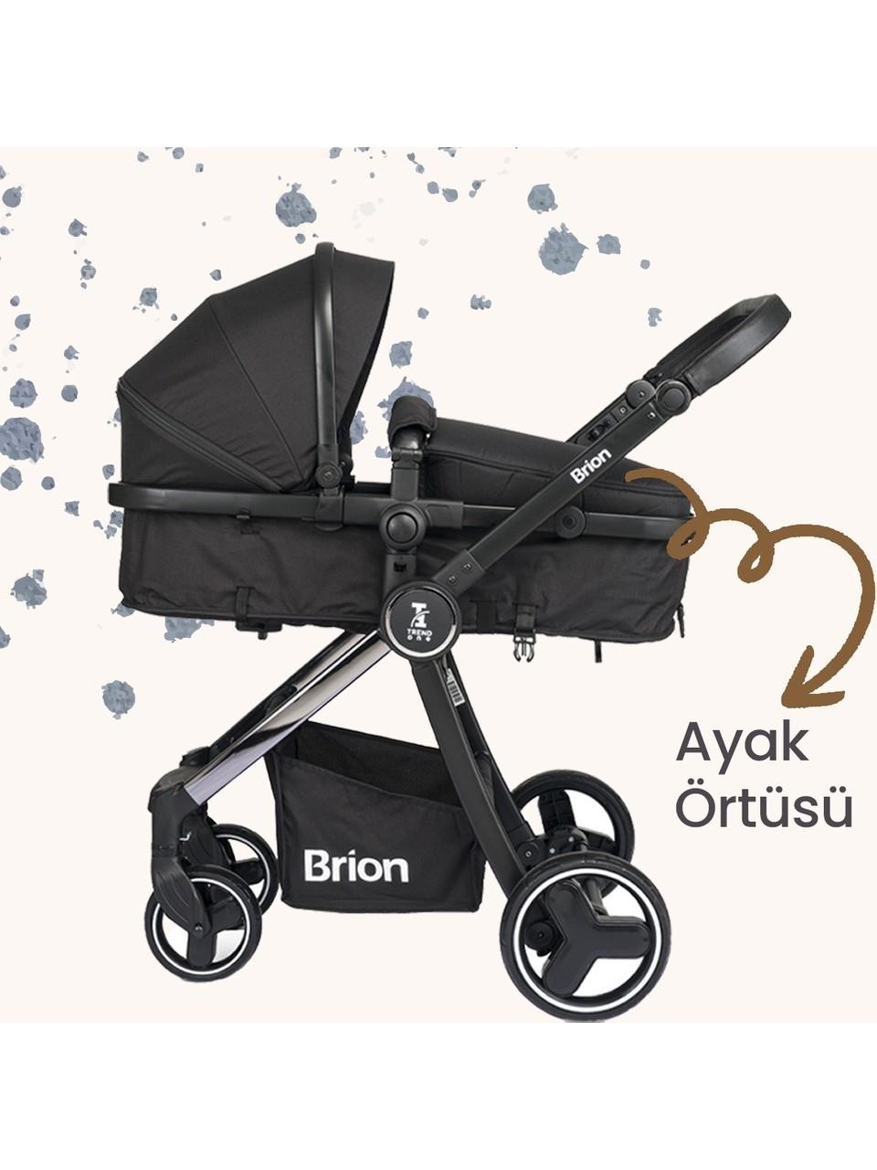 Brion Trendone Travel Sistem Bebek Arabası Antrasit