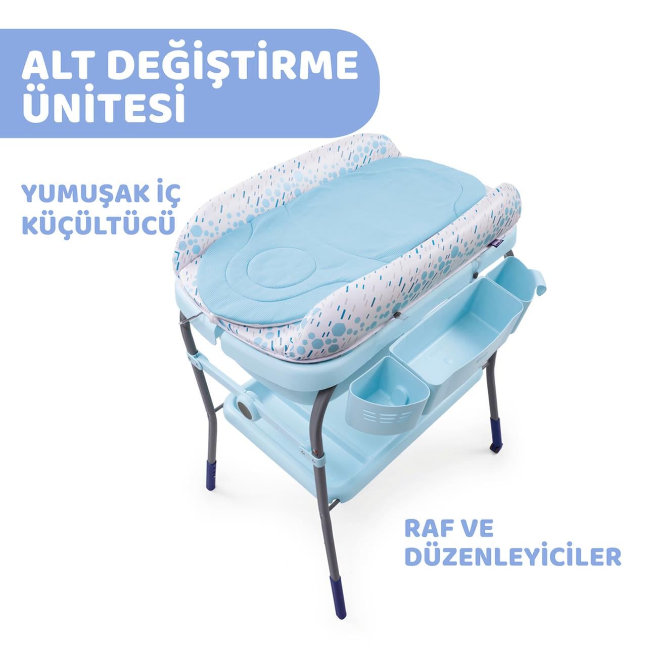 Chicco Cuddle&Bubble Ayaklı Banyo Ünitesi Ocean