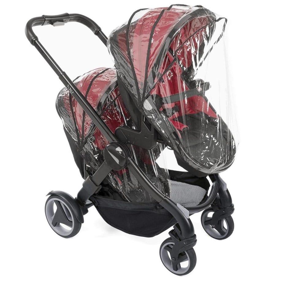 Chicco Fully Twin İkiz Bebek Arabası Red Passion