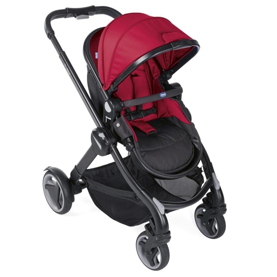 Chicco Fully Twin İkiz Bebek Arabası Red Passion