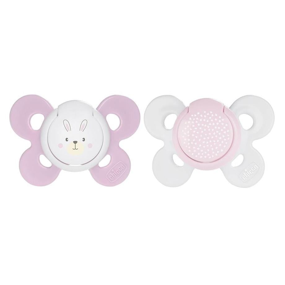 Chicco Physio Comfort Soother İkili Silikon Emzik 0-6 Ay Kız