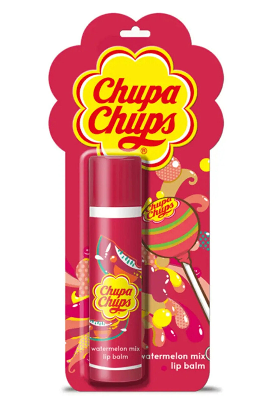 Chupa Chups Dudak Balm Tekli Karpuz Aromalı
