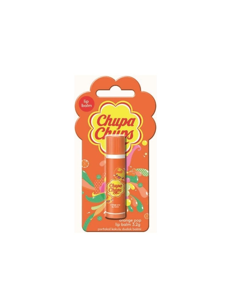Chupa Chups Dudak Balm Tekli Portakal Aromalı