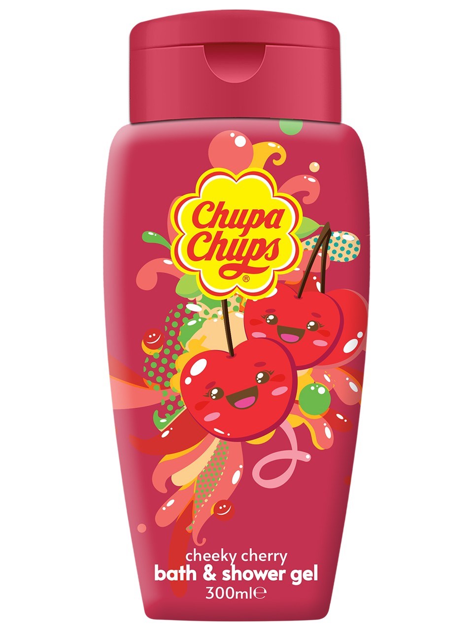 Chupa Chups Duş Jeli 300ml Kiraz Kokulu