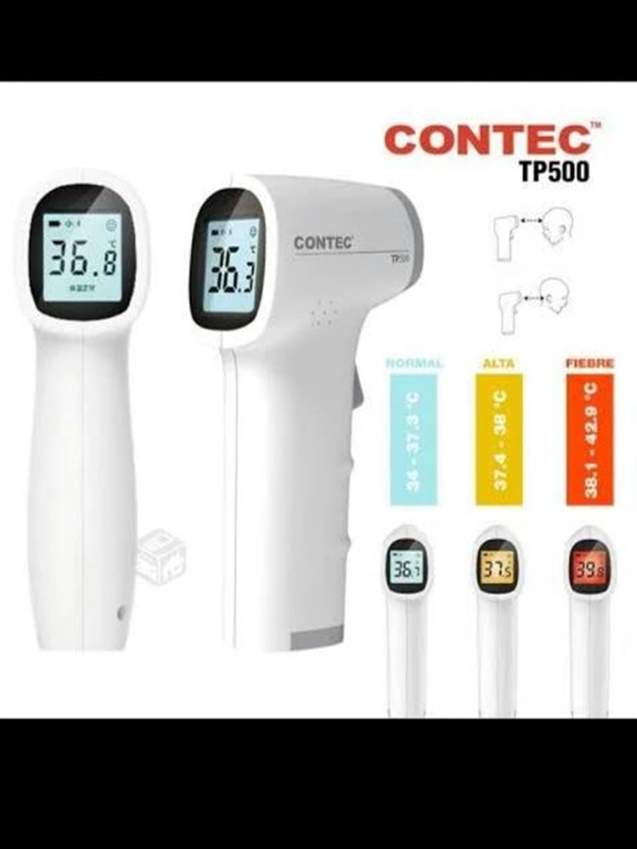 Contec Temassız Uzaktan Ateş Ölçer, Dijital Termometre