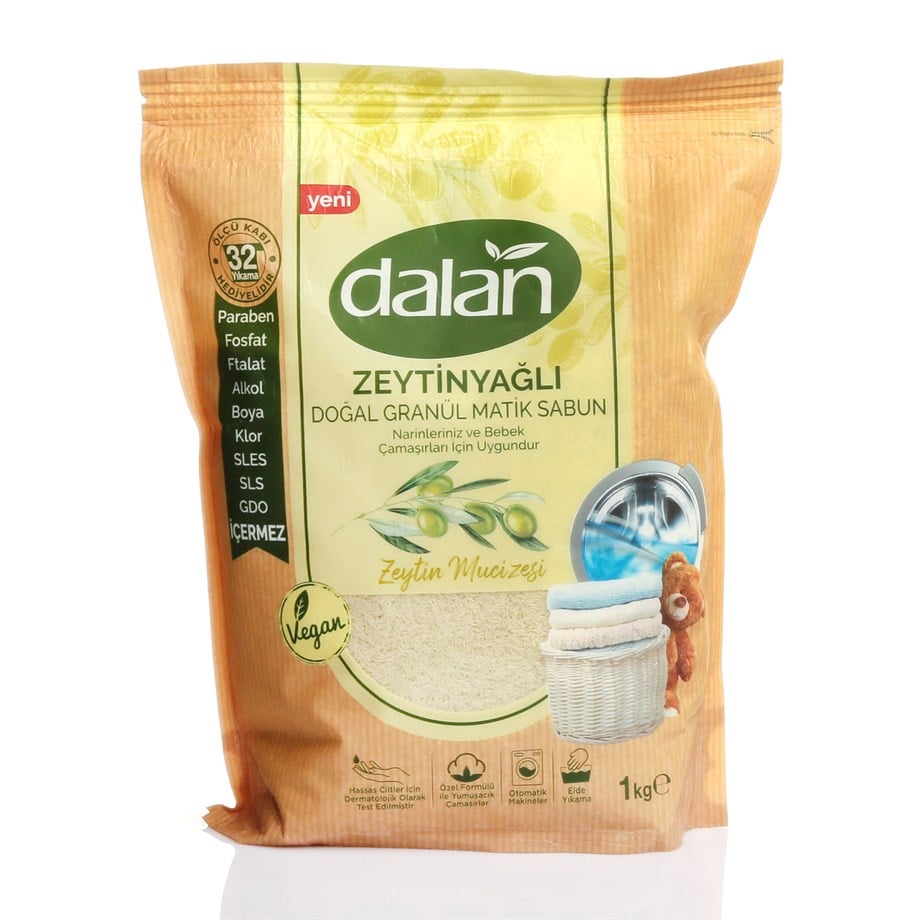 Dalan Doğal Granül Sabun Zeytinyağlı 1000 Gr
