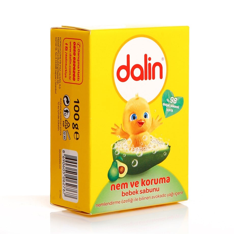 Dalin Avokadolu Bebek Sabunu 100Gr