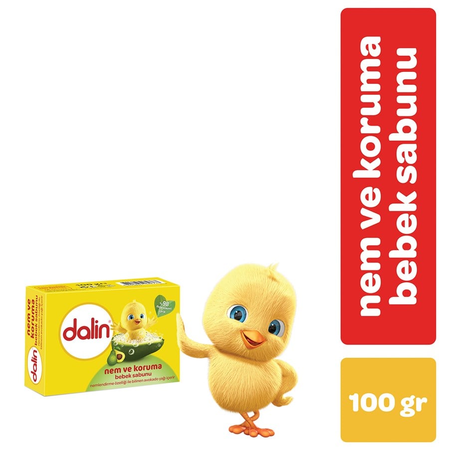 Dalin Avokadolu Bebek Sabunu 100Gr
