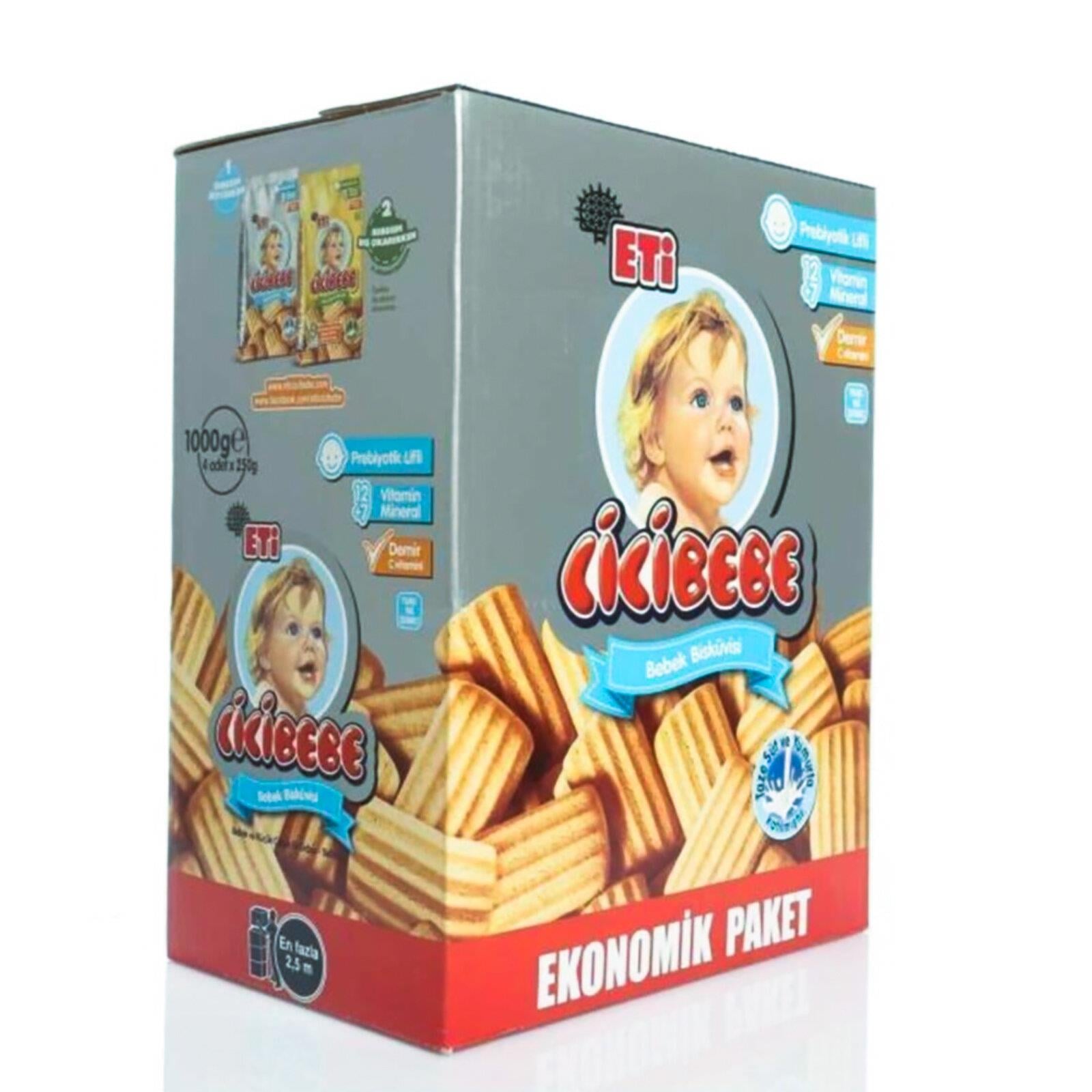 Eti Cicibebe Bebek Bisküvisi Ekonomik 1000 gr