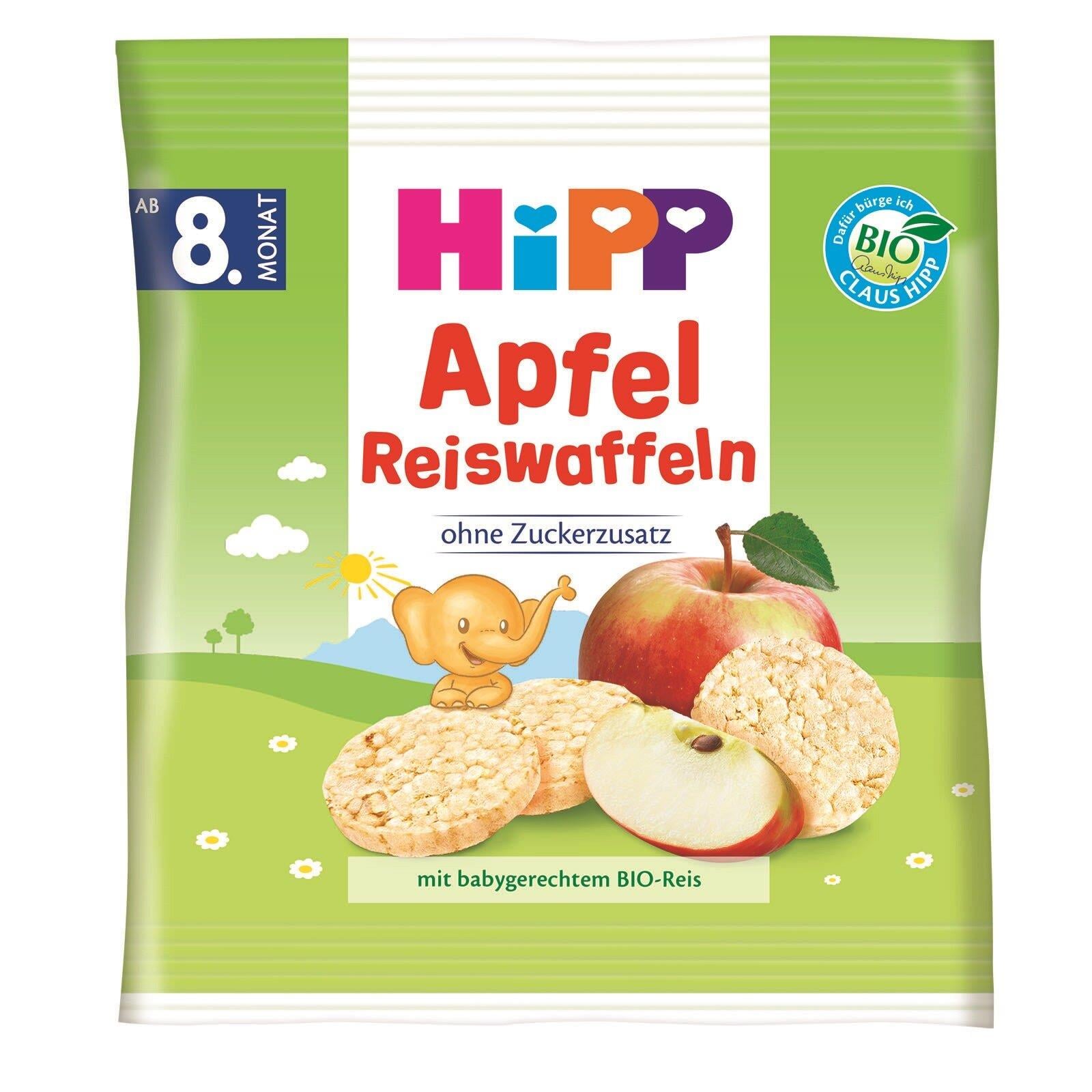 Hipp Al3566 Organik Elmali Pirinçli Bebek Gofreti 30 gr