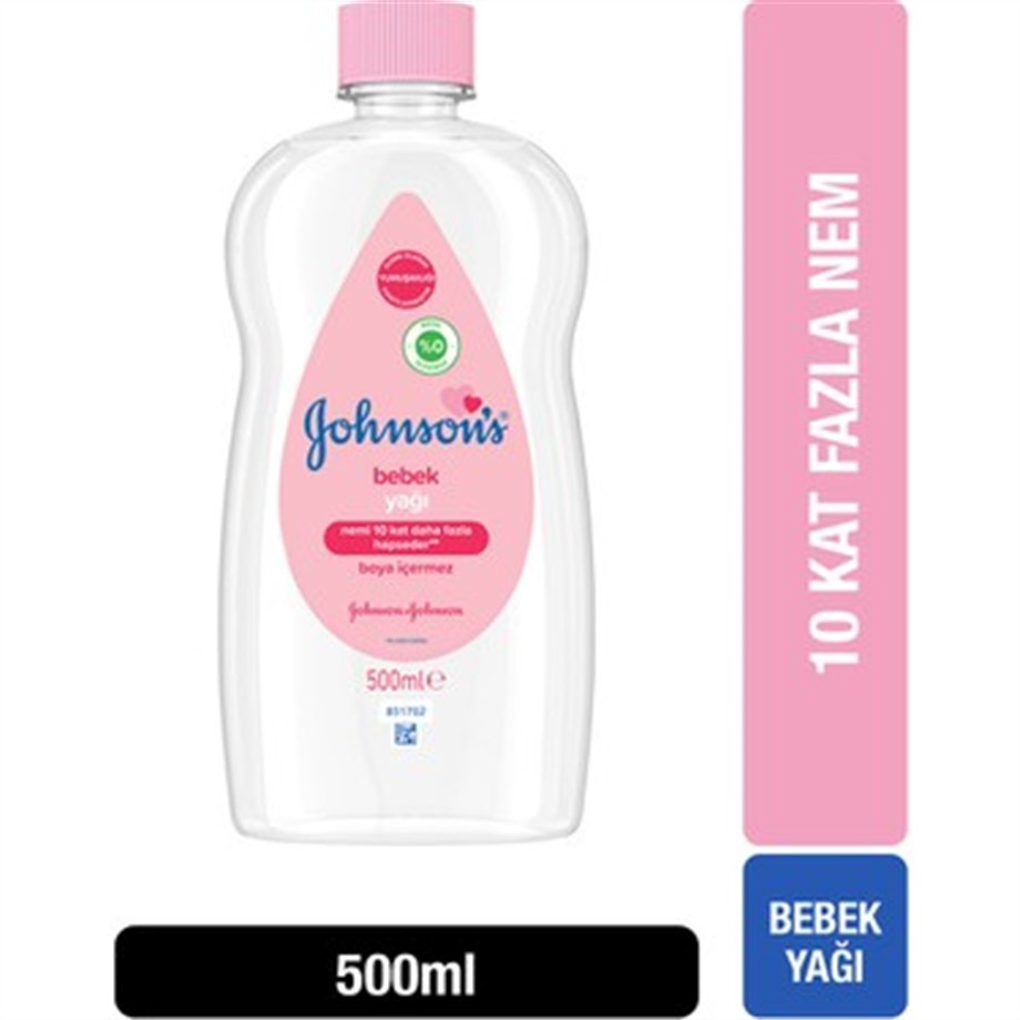 Johnsons Baby Bebek Yağı 500 Ml