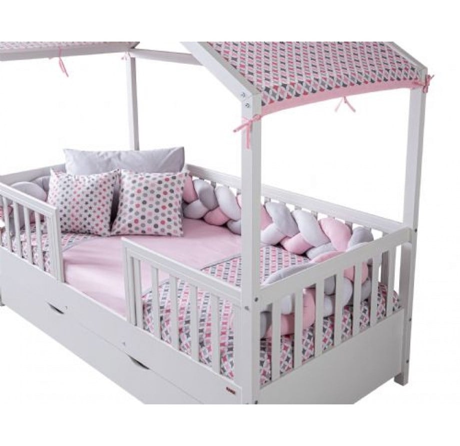 Kanz Sienna Montessori Karyola 90X190 - Beyaz