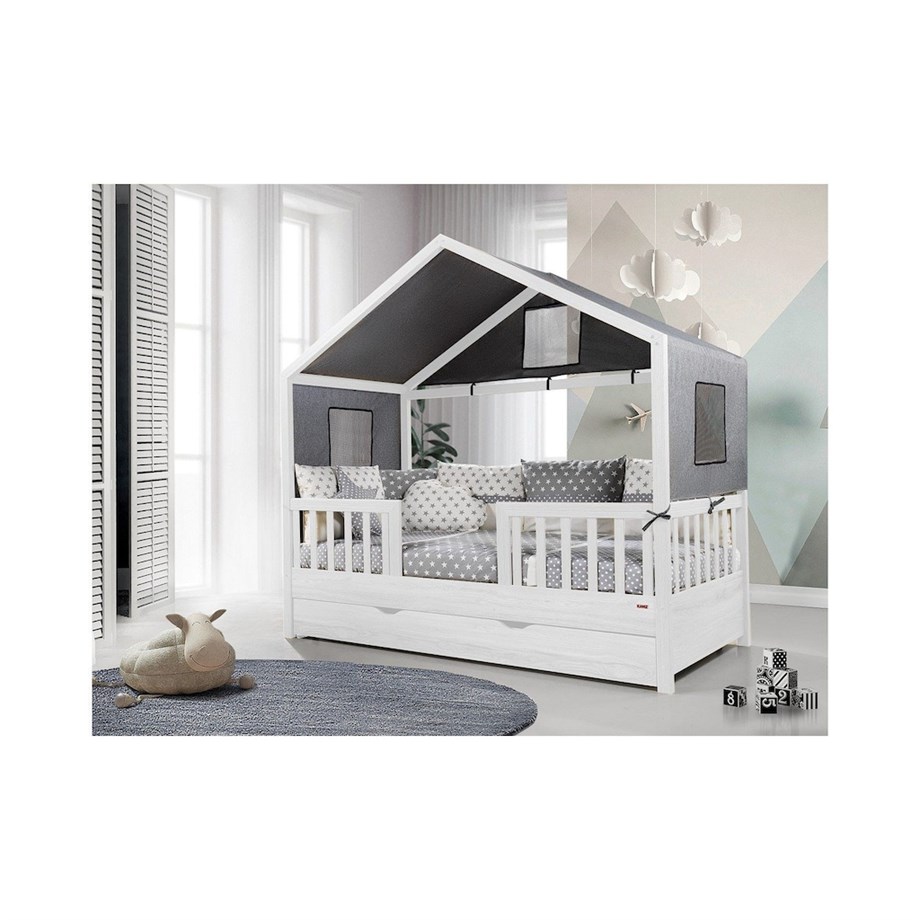 Kanz Sienna Montessori Karyola 90X190 - Beyaz