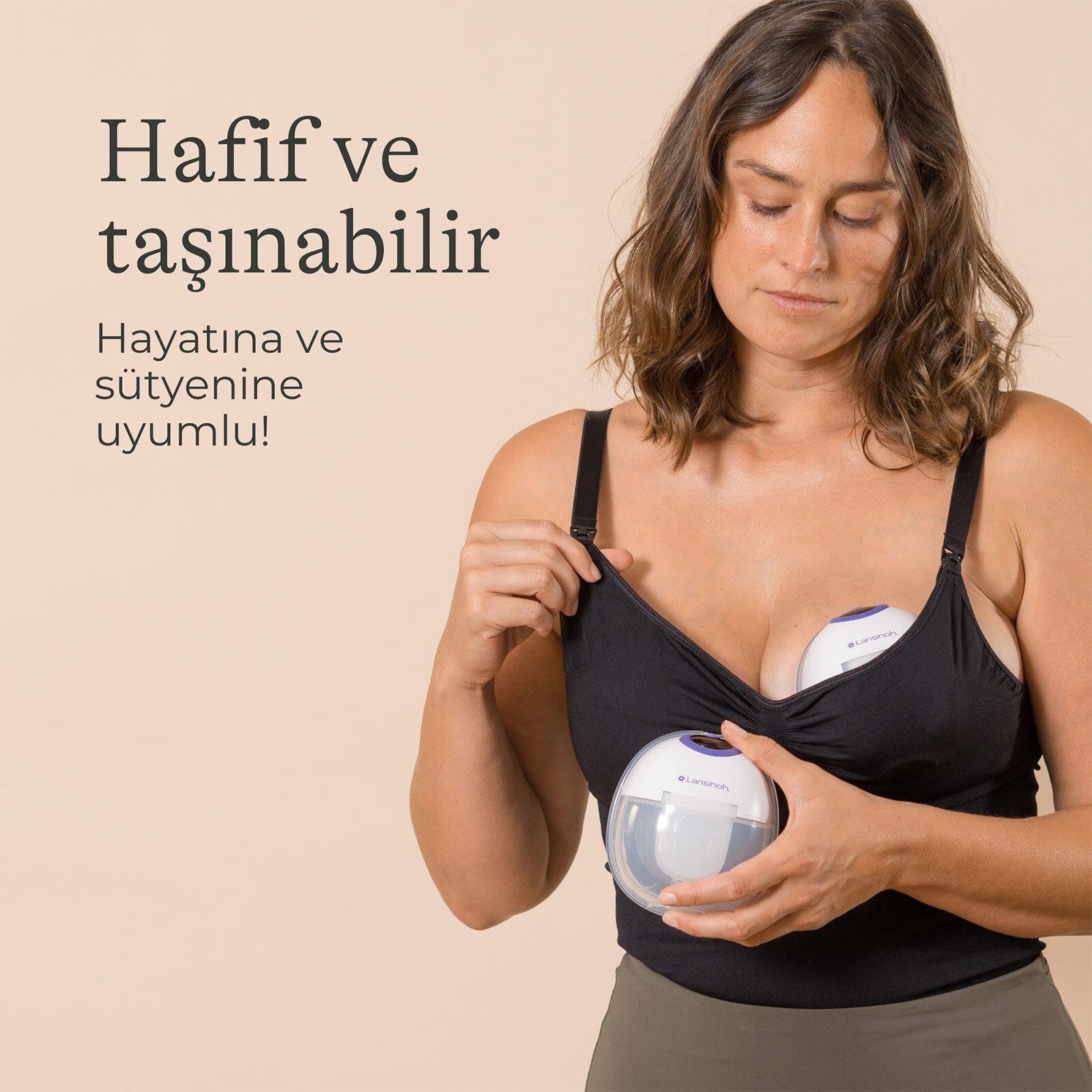Lansinoh Giyilebilir Göğüs Pompası 2li