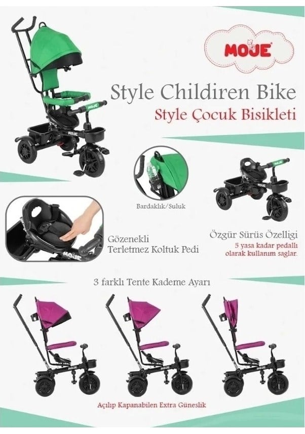 Moje Style İtmeli Bisiklet