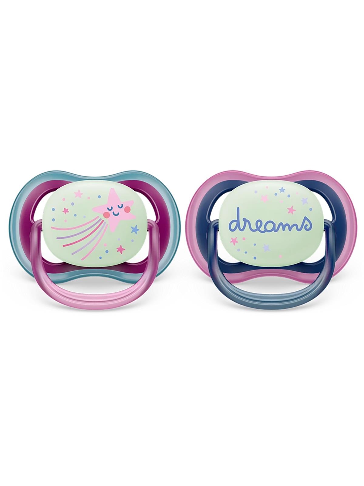 Philips Avent Scf 0376/14 Ultra Air Gece Emzik 0-6 Ay Kız