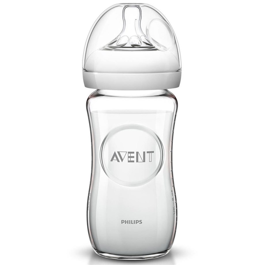 Philips Avent Scf053/17 Natural Cam Biberon 240Ml Tekli