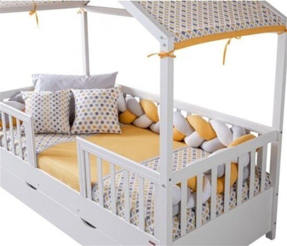 Pierre Cardin Spark Montessori Nevresim ve Kenar Koruma Sarı