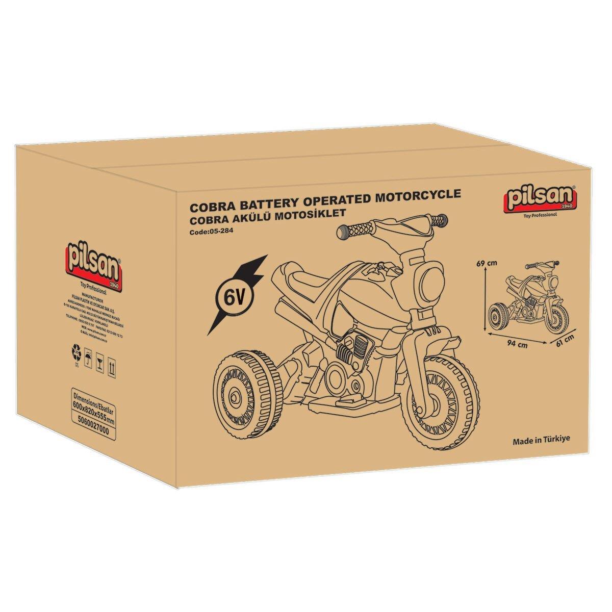 Pilsan Cobra 6V Akülü Motor