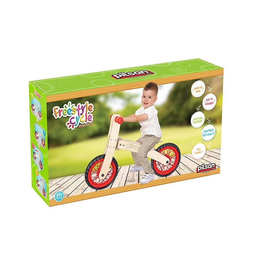 Pilsan Freestyle Cycle Ahşap Denge Bisikleti