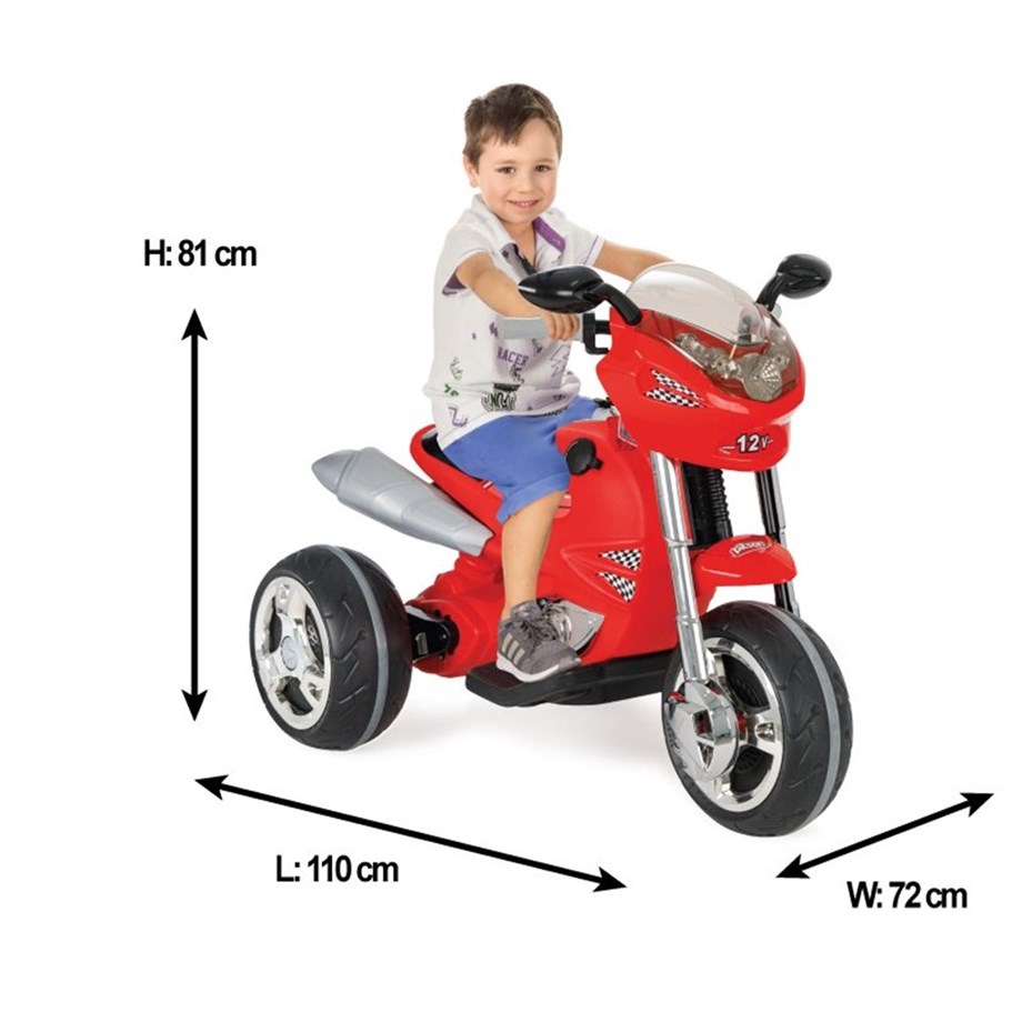 Pilsan Storm Akülü Motosiklet 12 Volt