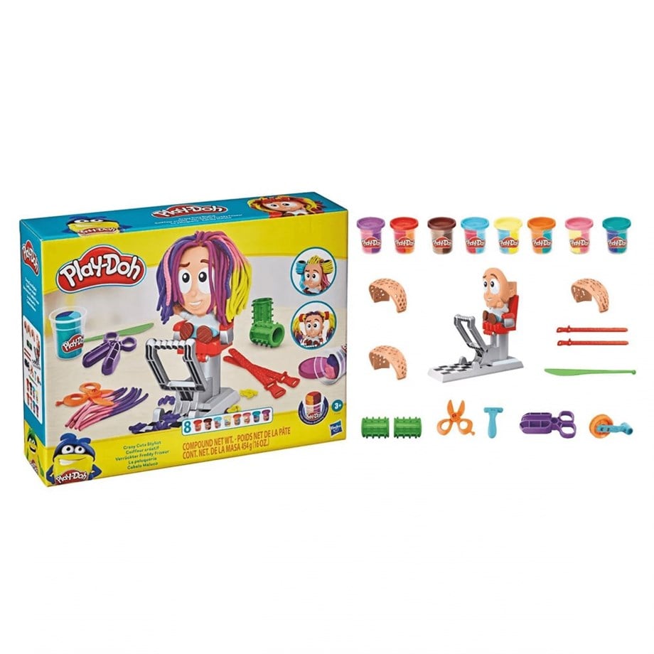 Play-Doh Çılgın Kuaför Oyun Hamuru