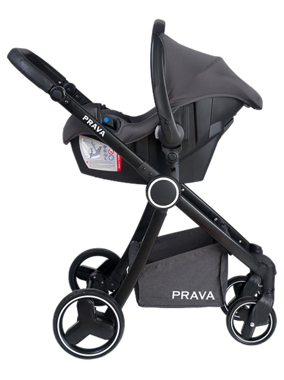 Prava P14 Silver Chrome Travel Sistem Bebek Arabası