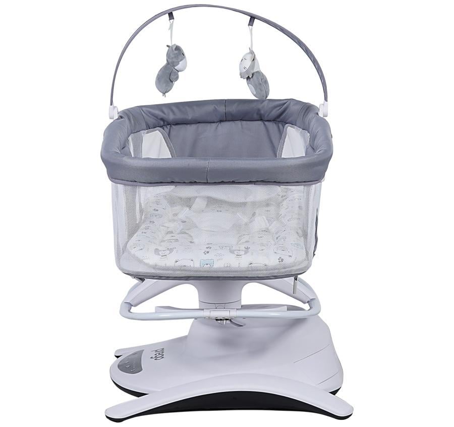 Prego Yummy Portbebeli Elektrikli Beşik Gri