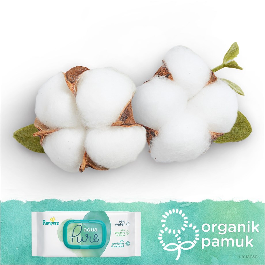 Prima Pampers Aqua Pure Islak Havlu 9x48'li