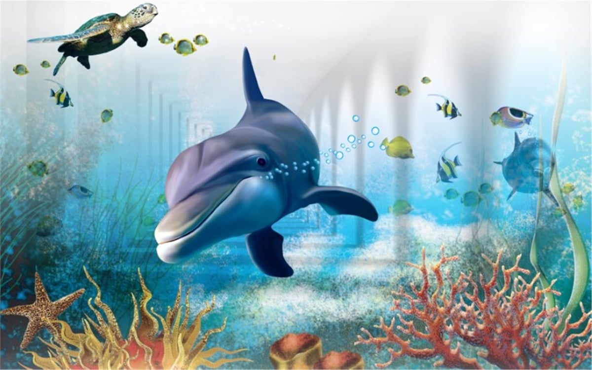 Akvaryum Duvar KağıtlarıAkvaryum Duvar Kağıdı