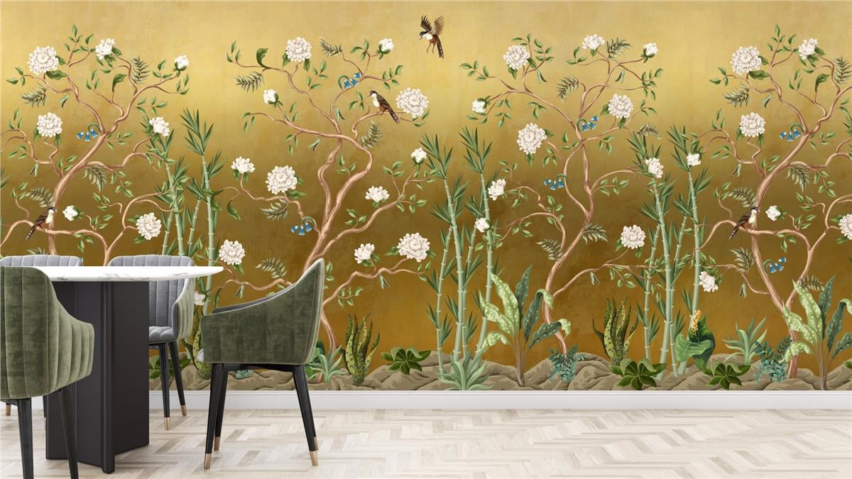 ChinoiserieChinoiserie Duvar Kağıdı
