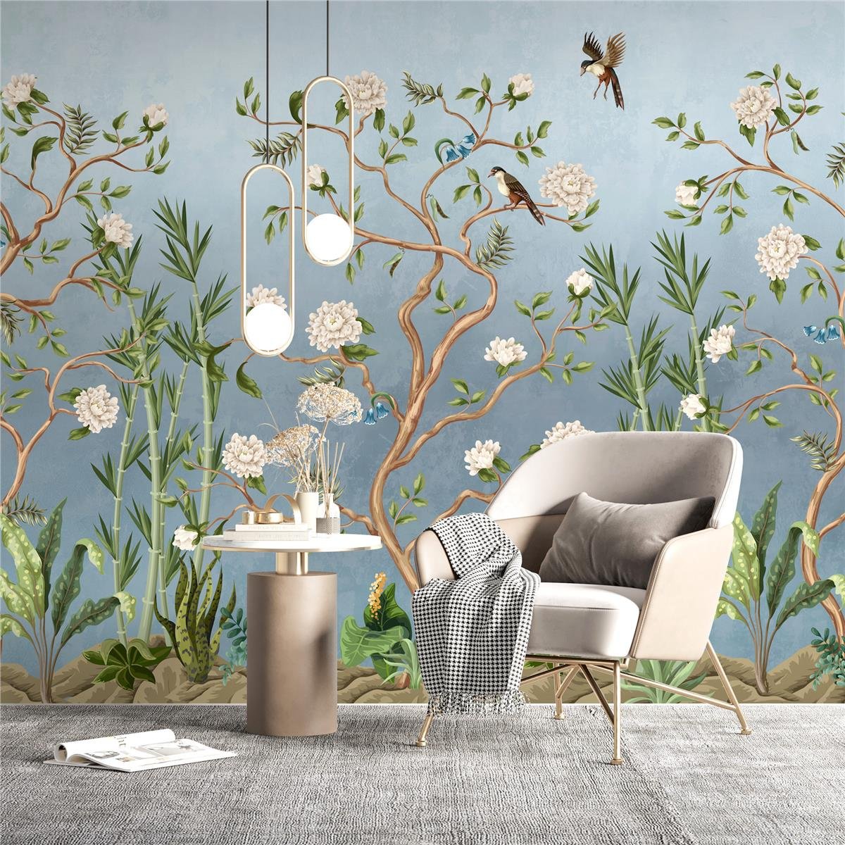 ChinoiserieChinoiserie Duvar Kağıdı