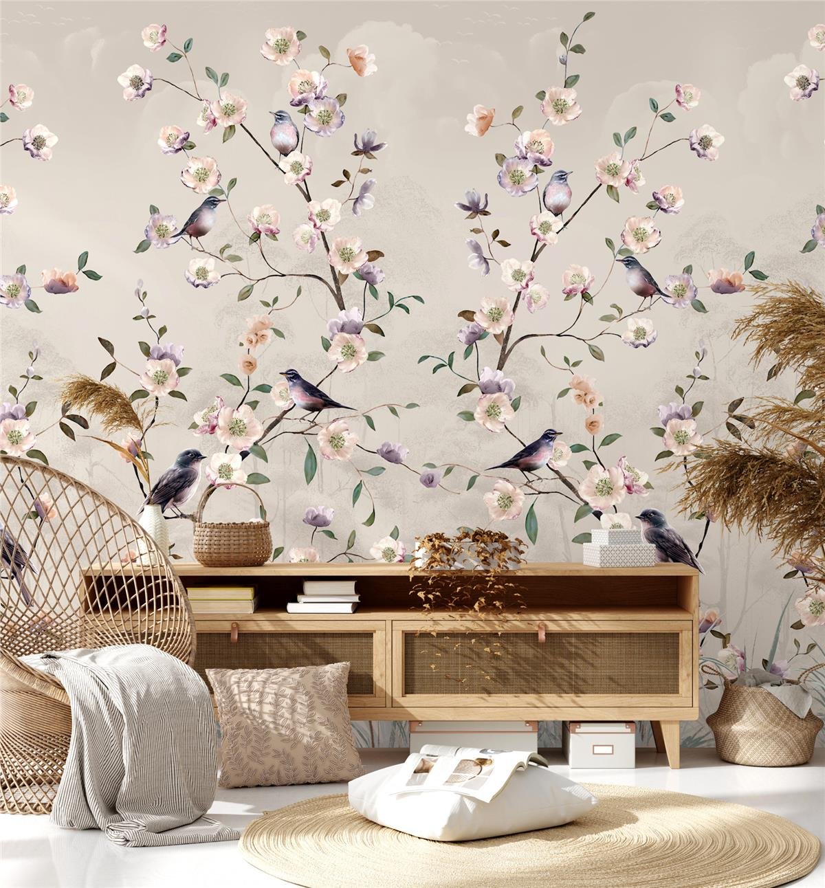 ChinoiserieChinoiserie Duvar Kağıdı