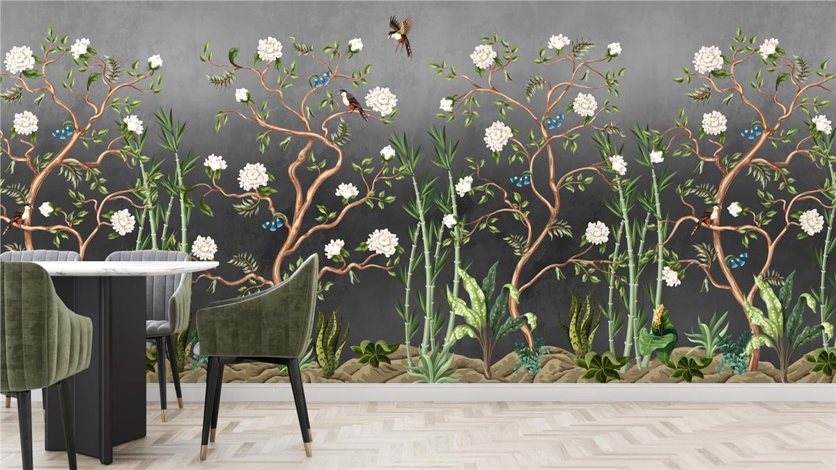 ChinoiserieChinoiserie Duvar Kağıdı