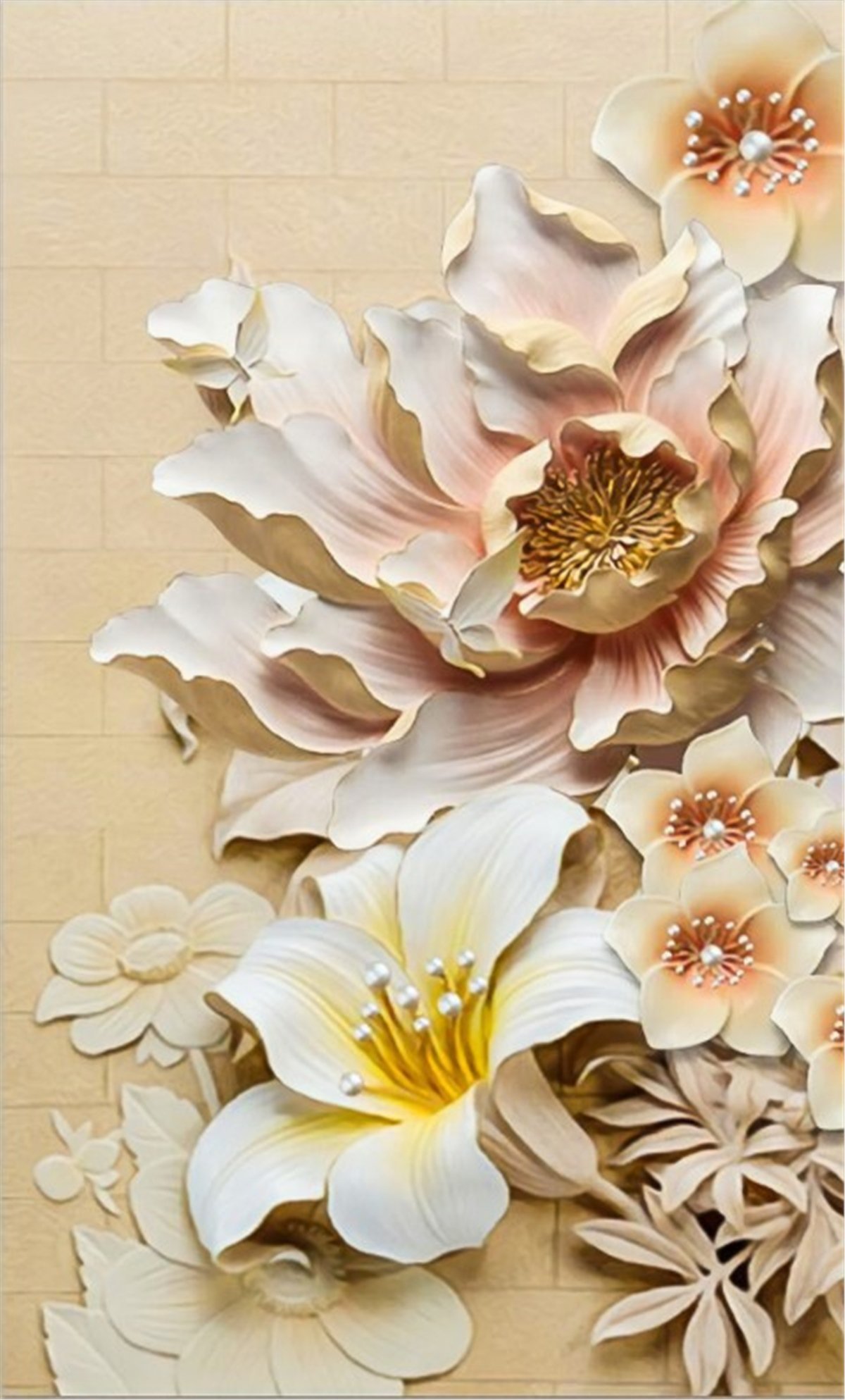 Çiçek Duvar Kağıtları 2Çiçek Duvar Kağıdı