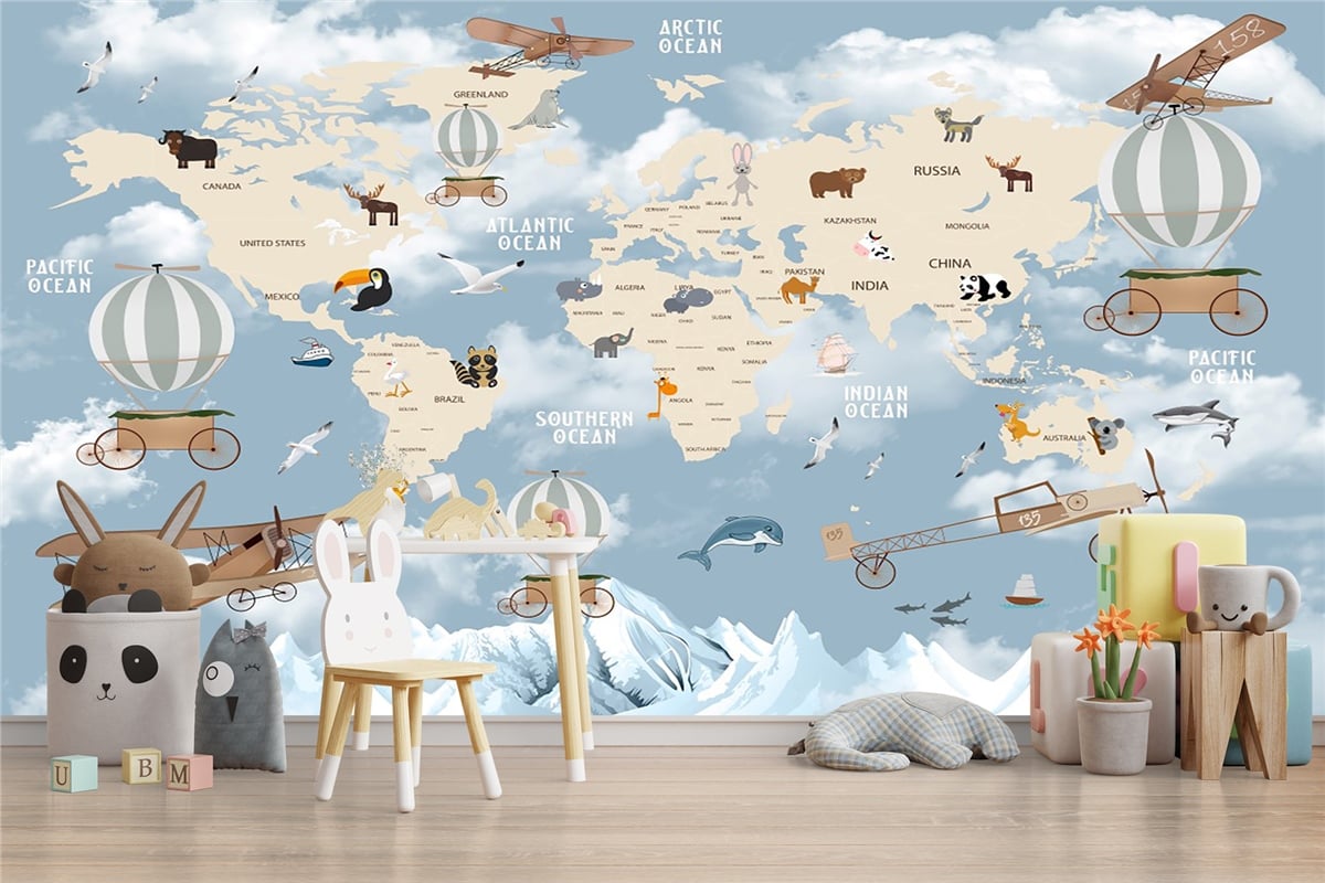 Çocuk Odası Duvar Kağıdı