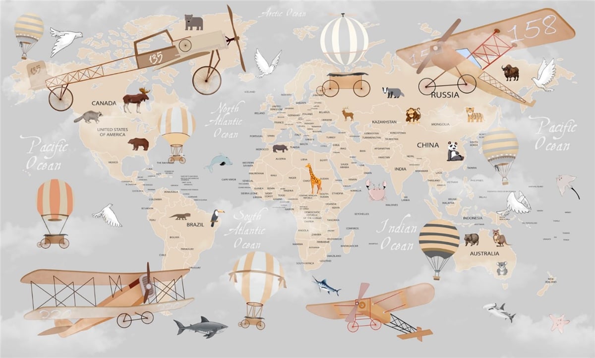 Çocuk Odası Duvar Kağıdı