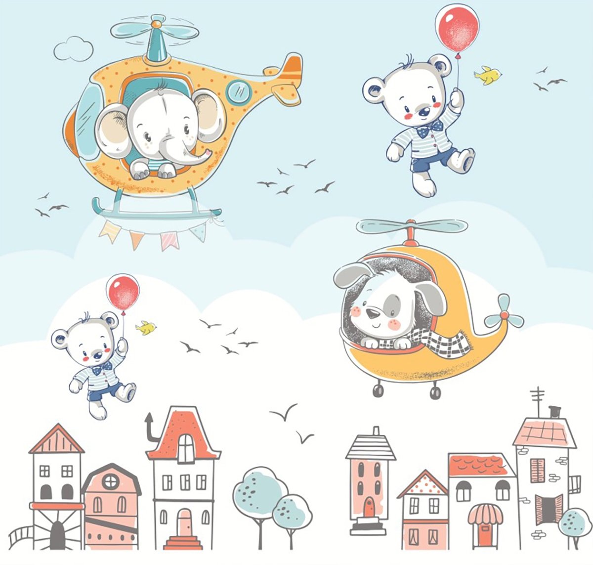 Çocuk Odası Duvar Kağıdı