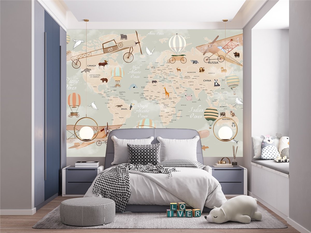Çocuk Odası Duvar Kağıdı