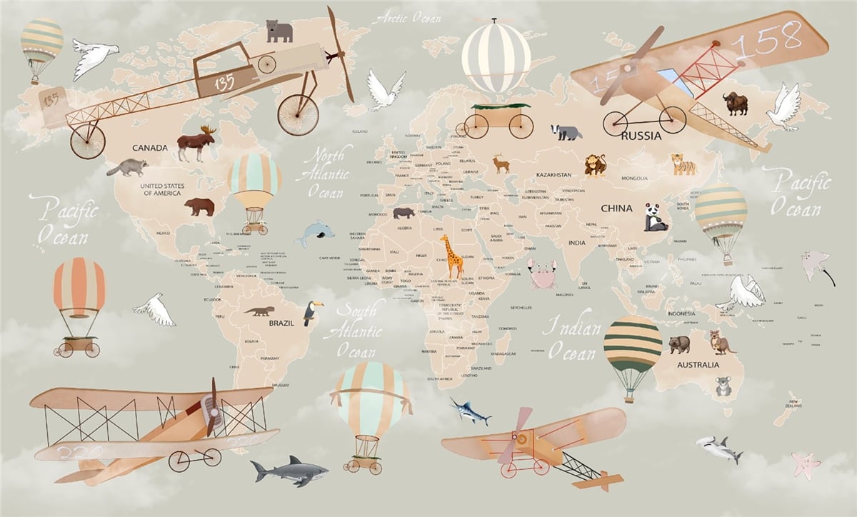 Çocuk Odası Duvar Kağıdı