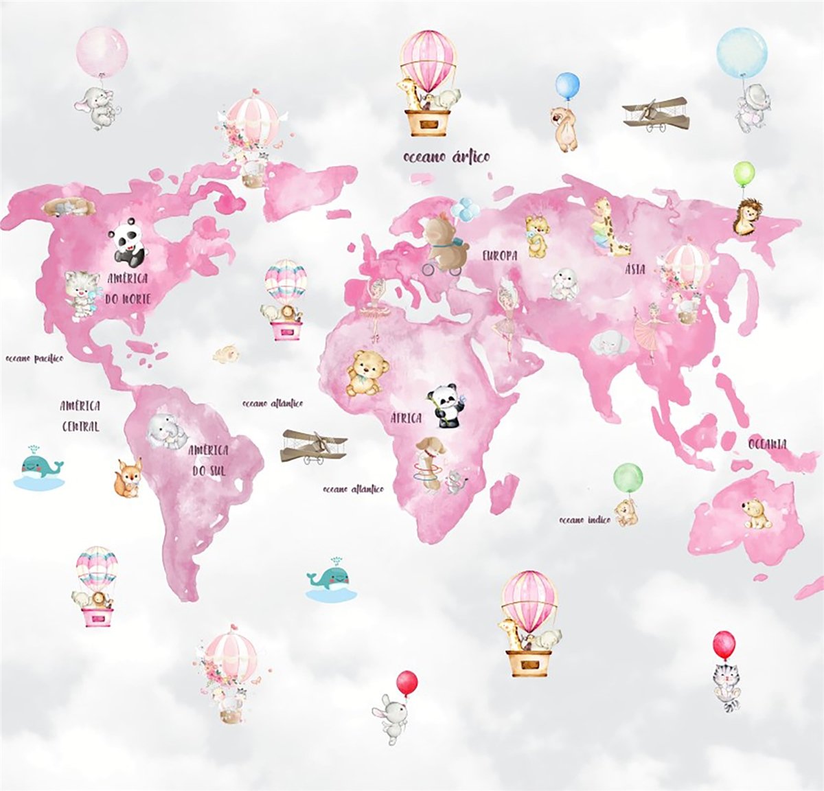 Çocuk Odası Duvar Kağıdı