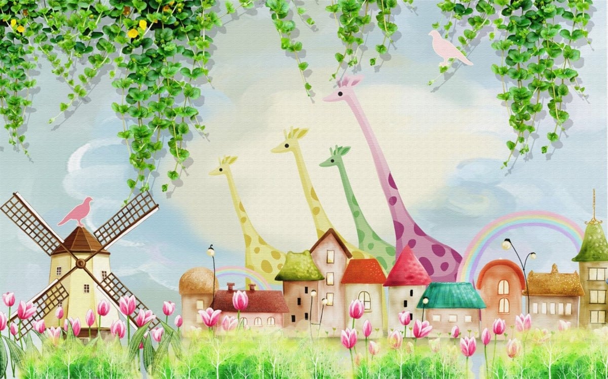 Çocuk Odası Duvar Kağıdı