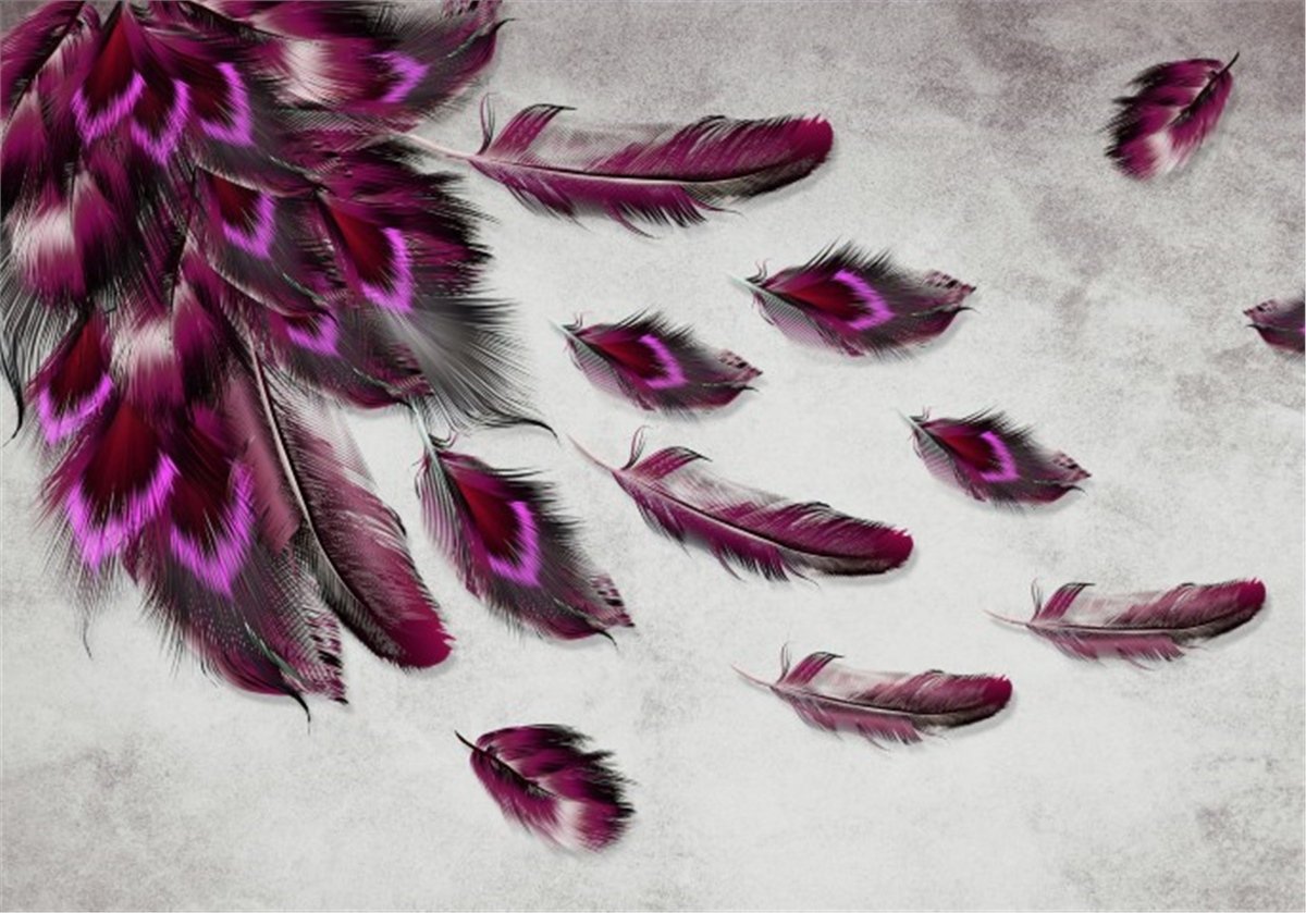 Tüy ve Yaprak Duvar KağıtlarıDuvar Kağıdı