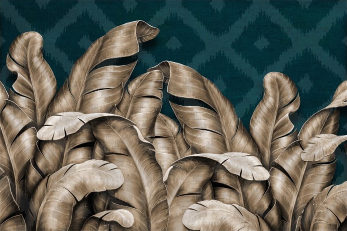 Tüy ve Yaprak Duvar KağıtlarıDuvar Kağıdı