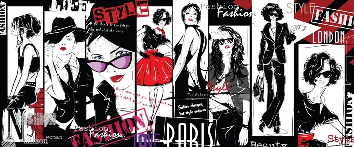 Fashion Duvar KağıtlarıFashion Duvar Kağıdı